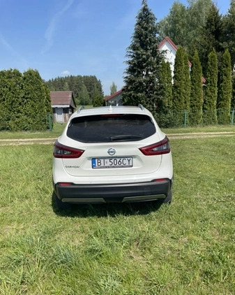 Nissan Qashqai cena 88900 przebieg: 37000, rok produkcji 2019 z Białystok małe 56